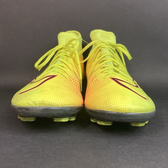 Nike Mercurial Superfly 7 Club MDS MG -Men's 12 -Lemon Venom Aurora- BQ5463-705 - Picture 2 of 10